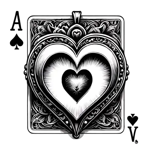 Playing Card Heart Locket