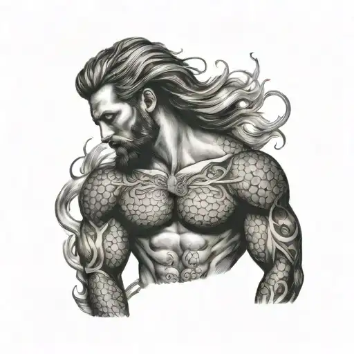 Men's Mermaid Sleeve