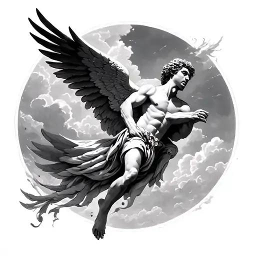 Icarus Falling From Heaven