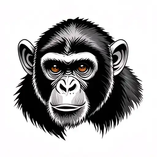 Small Tattoo Representing Monkey Dust