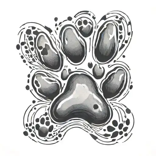 Dog Paw Print