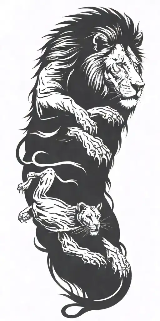 Lion & Fight & Fear Of The Future My Favorite