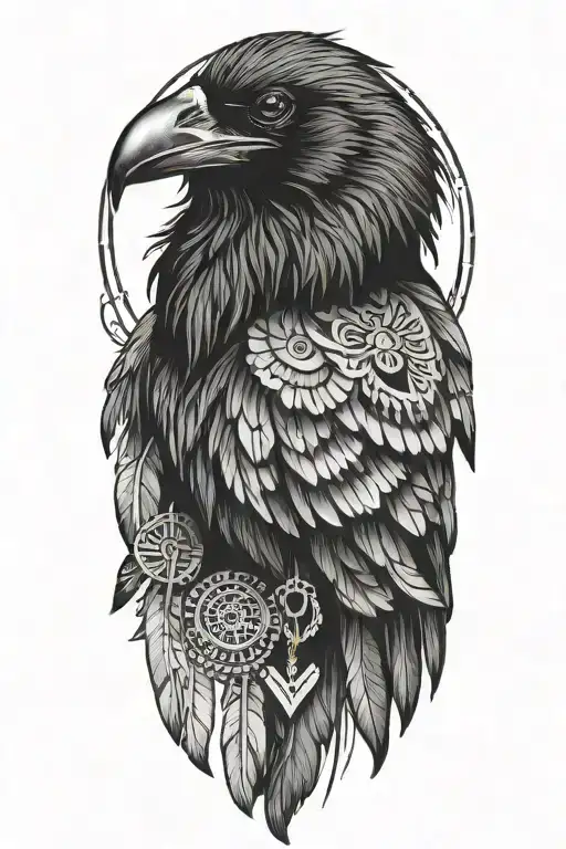 Raven Native American Theme