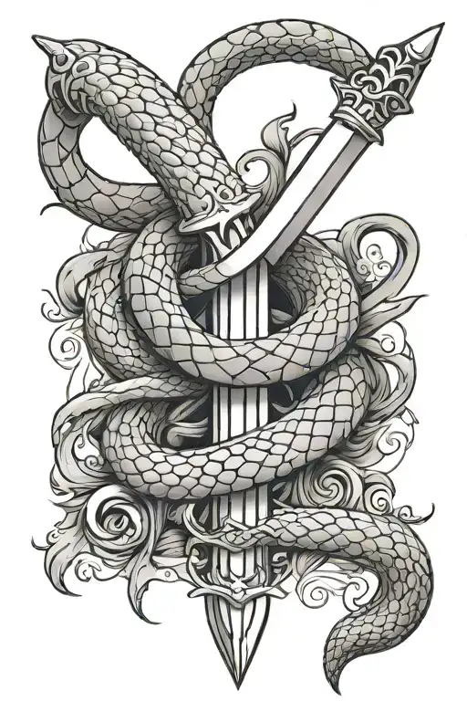 Snake Dagger Through It