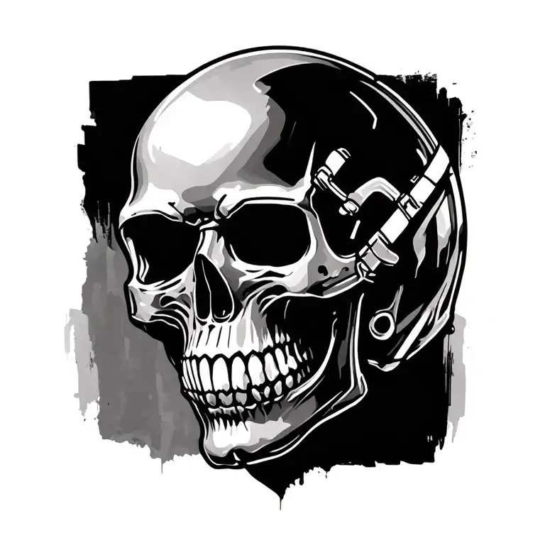 Create A Football Skull