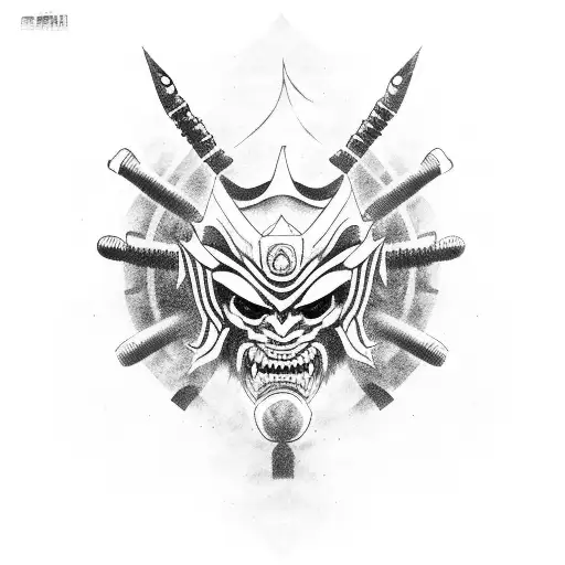 Oni Mask Samurai