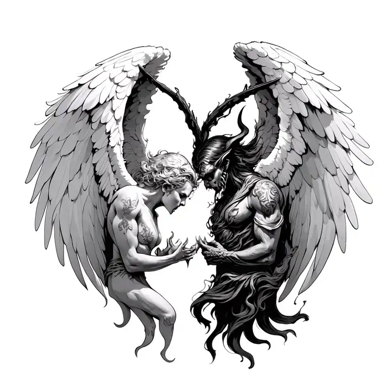 Angel Vs Demon