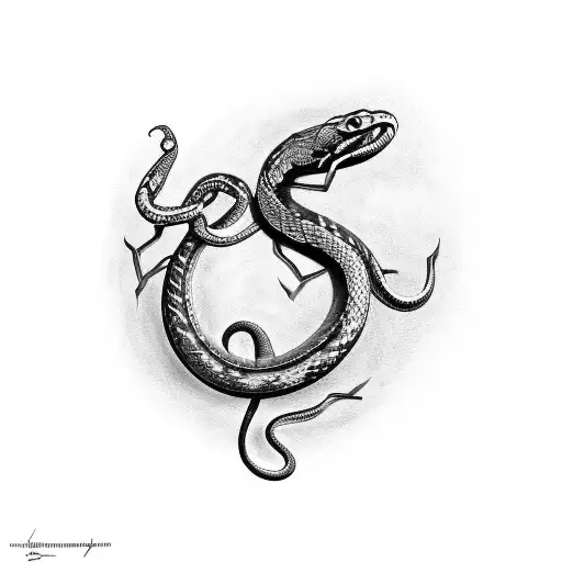 Snake With Scorpian