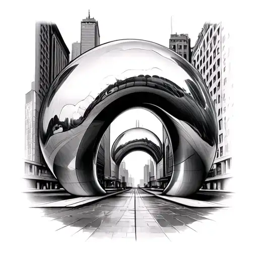 Cloud Gate Sculpture