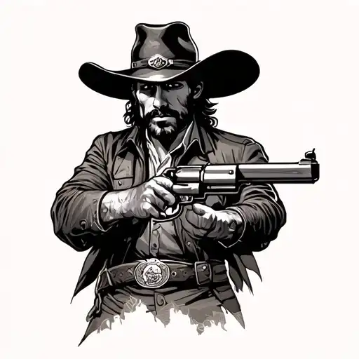 Western Outlaw Gunslinger