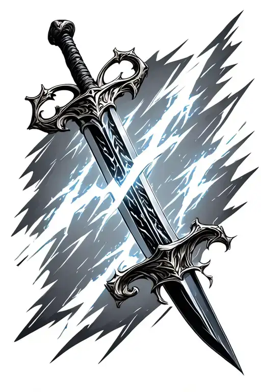Sword Lighting Bolt