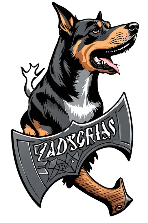 Dog Axe With Geometry