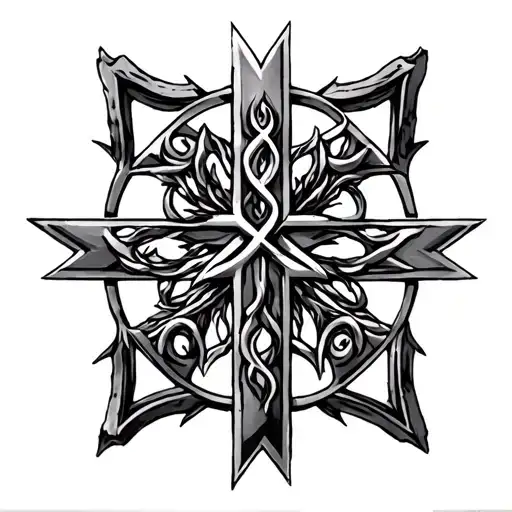 Star Of Life Norse Tree Of Life
