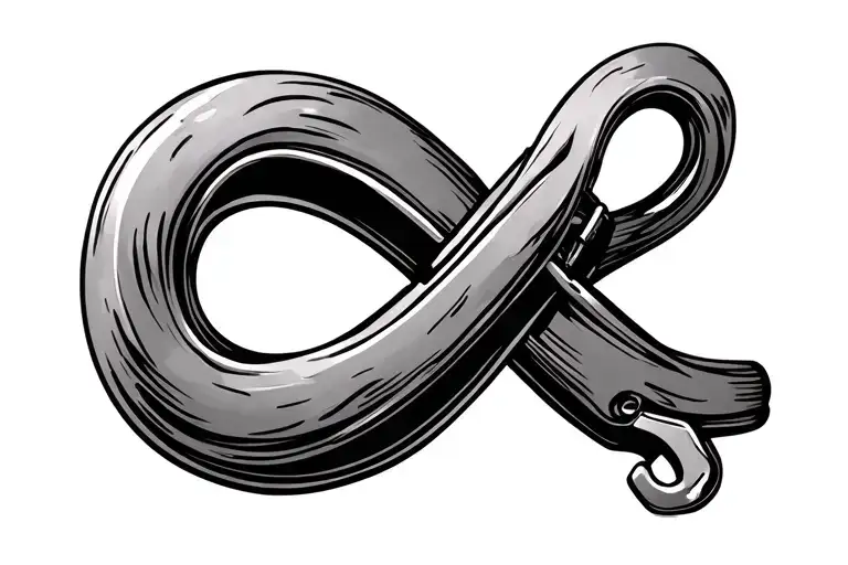 Infinity Symbol Inclusion Of Handcuffs