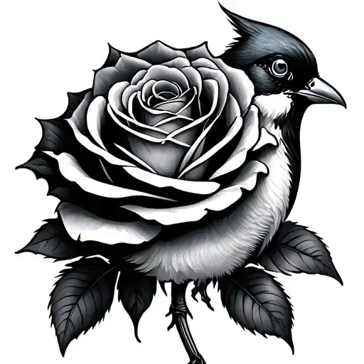 Bird Rose