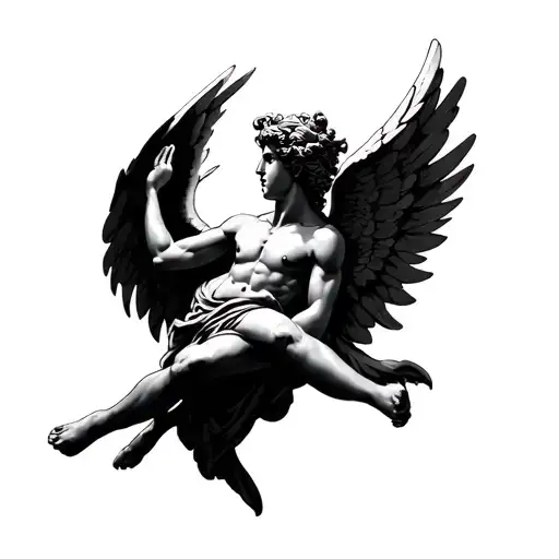 Eros The God Of Love Falling Angel