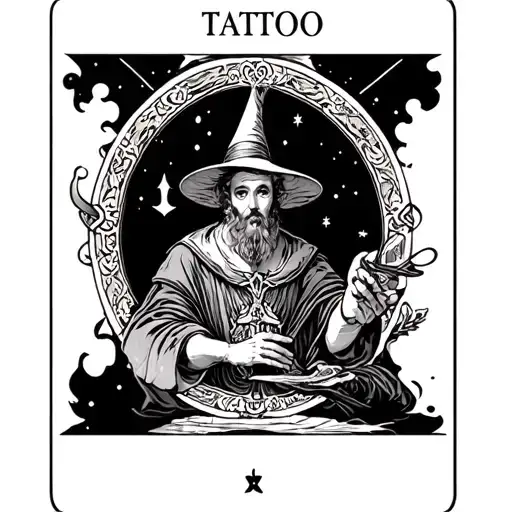The Magician Tarot Card