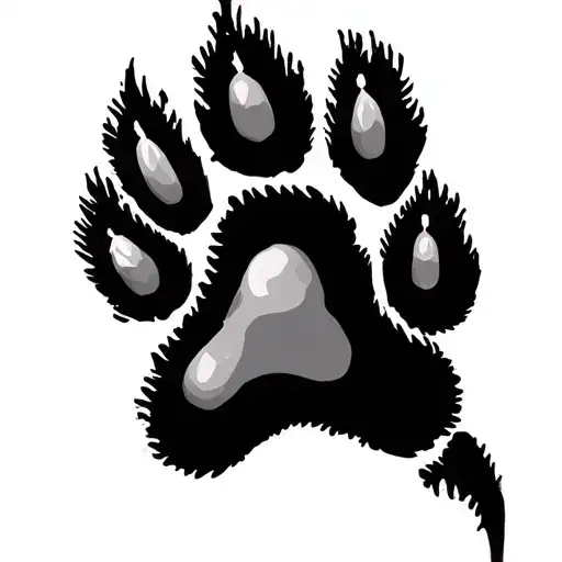 Dog Paw Print