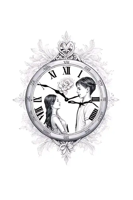 Time Piece Mom And Son