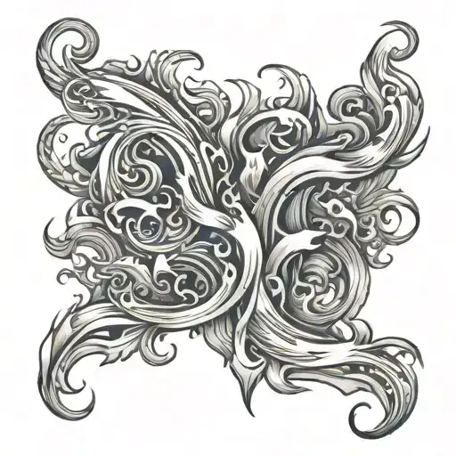 Smoke And Fire Flames