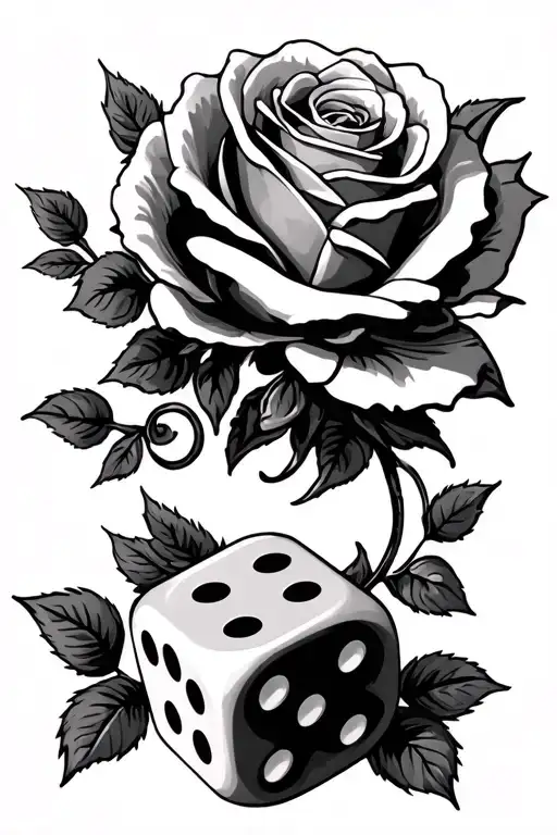 Dice And Roses