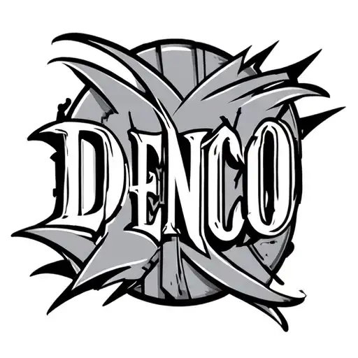 Denco Logo Graffiti Lettering