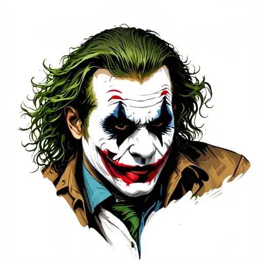 Heath Ledger Joker Ha Ha Ha