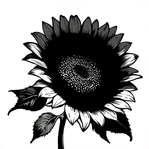 Sunflower But Stem Is The Name Roshied On Tramp Stamp