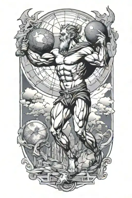 Atlas Carrying The World