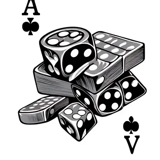 Cards With Dice Rolling