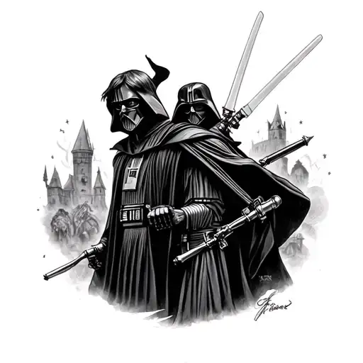 Lotr Star Wars Harry Potter Mix