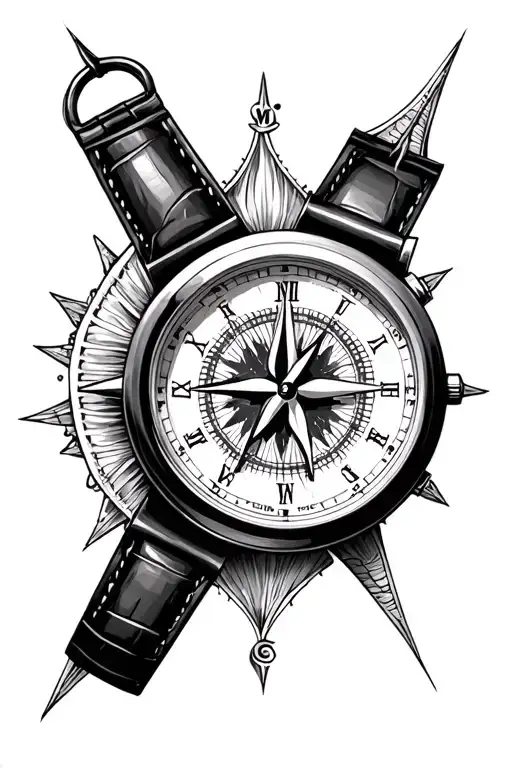 Compass And Watch