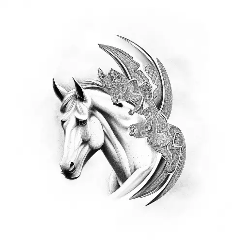 Fire Horse Diamond Stone