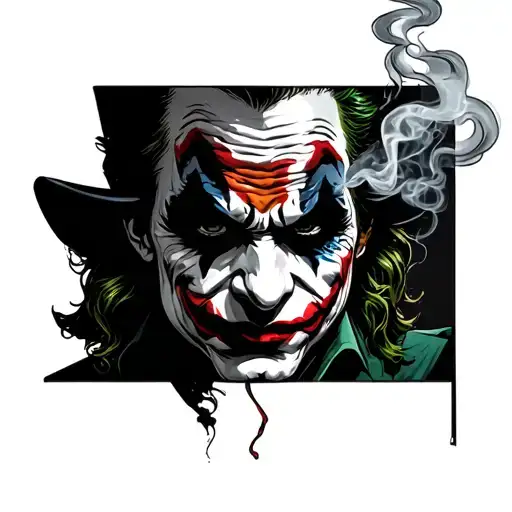 Joker Smoking