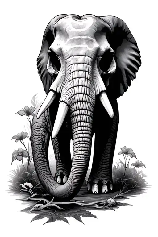 Alzheimers Elephant Skull