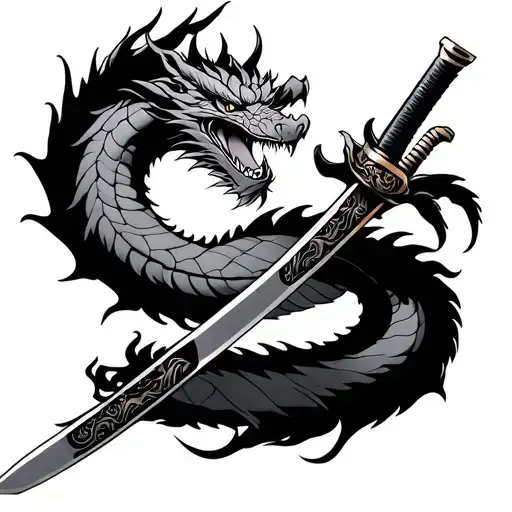 Katana Dragon