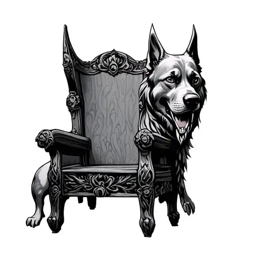 God Tenoch Dog Throne