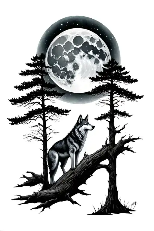Wolf Moon Trees