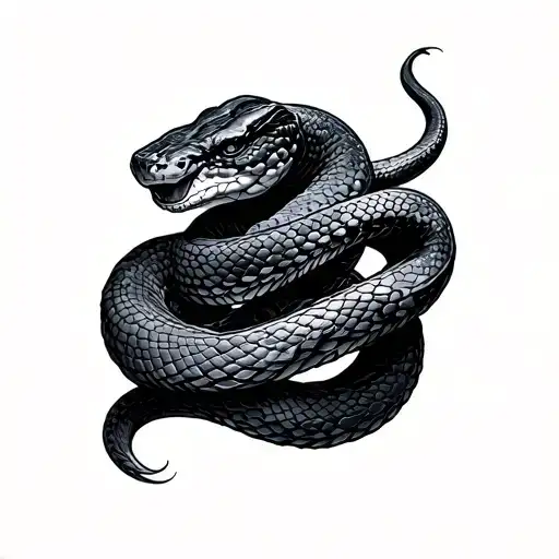 2 Headed Snake Wrapped