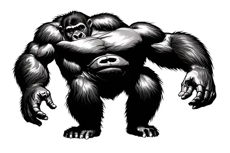 Gorilla Full Body Mechanical Aspect