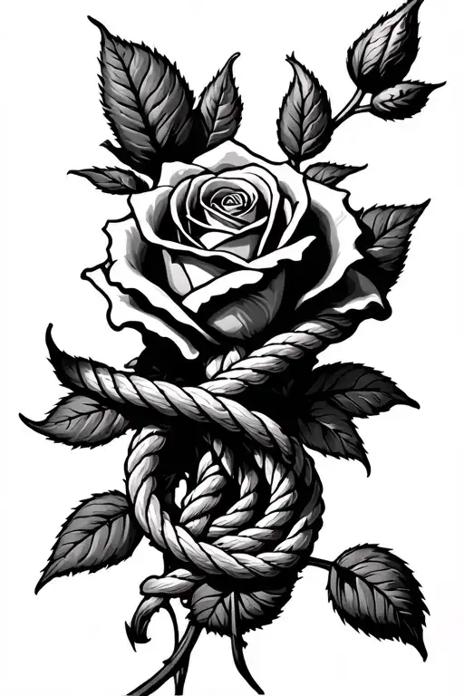 Rope And Rose