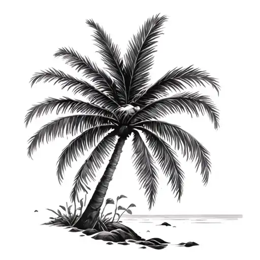 Palm Tree Surrounded