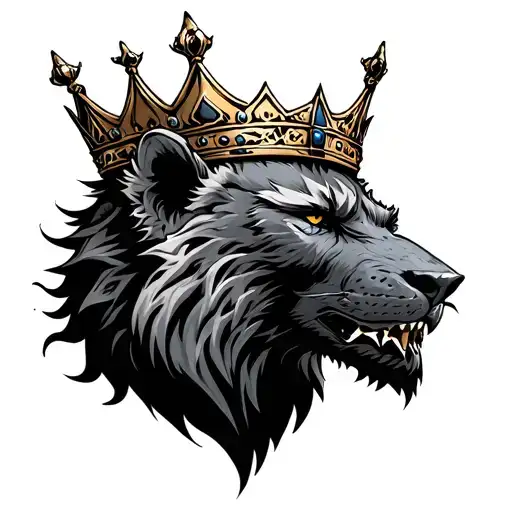 Beast Crown Strong Animal