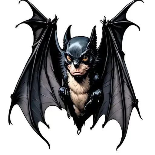 Bat Wings Flying
