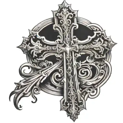 Gothic Religious Cross