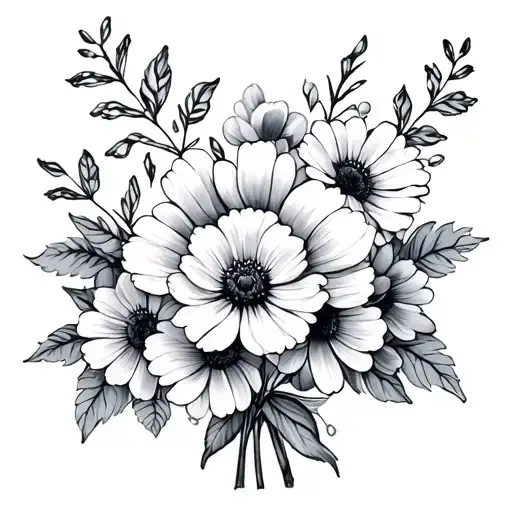 June Birth Flower Bouquet