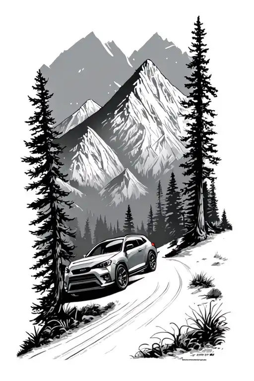 Bugeye Wrx Wagon Driving Redwood Mountain Road