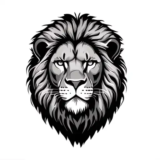 Lion Head Tattoo Realistic