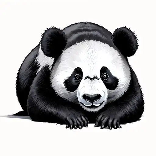 Though Panda Leaning