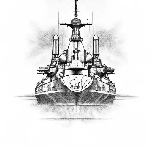 Bb-35 Uss Texas Shooting